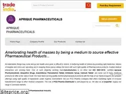 Sites similar to apriquepharmaceuticals.co.in