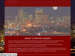 Sites similar to aprivatelender.com