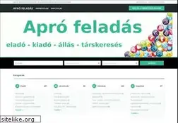 Sites similar to aprofeladas.hu