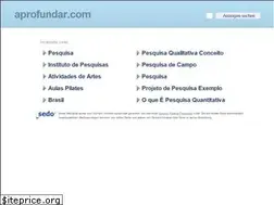 Sites similar to aprofundar.com