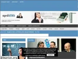 Sites similar to aproklikk.hu