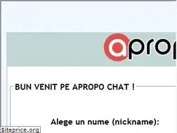 Sites similar to apropo-chat.ro