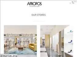 Sites similar to apropos-store.com