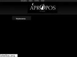 Sites similar to aproposclub.pl