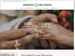 Sites similar to aproposcreations.com