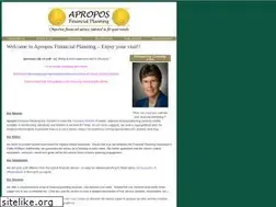 Sites similar to aproposfp.com