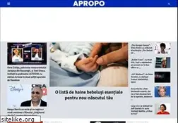 Sites similar to apropotv.ro
