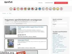 Sites similar to aprotuti.hu