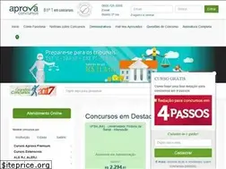 Sites similar to aprovaconcursos.com.br