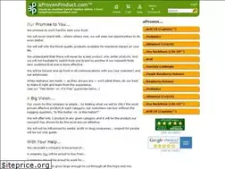 Sites similar to aprovenproduct.com