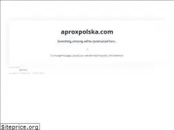 Sites similar to aproxpolska.com