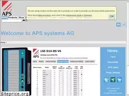 Sites similar to aps-systems.ch