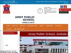 Sites similar to apsambala.edu.in
