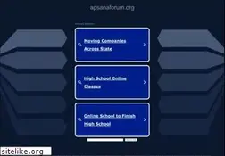 Sites similar to apsanaforum.org