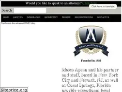 Sites similar to apsanlaw.com