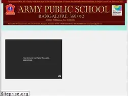 Sites similar to apsbangalore.edu.in