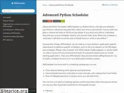 Sites similar to apscheduler.readthedocs.io