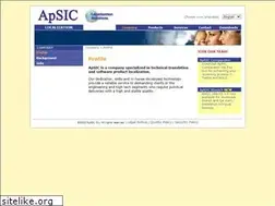Sites similar to apsic.com