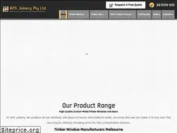 Sites similar to apsjoinery.com.au