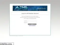 Sites similar to apsmemberservices.com