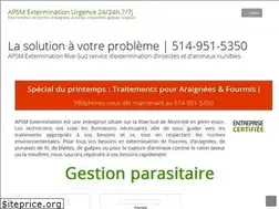 Sites similar to apsmextermination.com