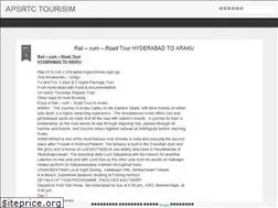 Sites similar to apsrtctourisim.blogspot.com