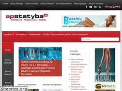 Sites similar to apstatyba.lt