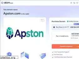 Sites similar to apston.com