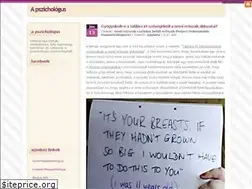 Sites similar to apszichologus.blog.hu