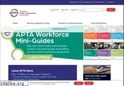 Sites similar to apta.com