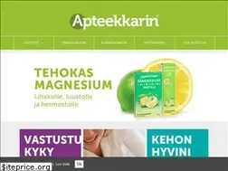 Sites similar to apteekkarin.fi