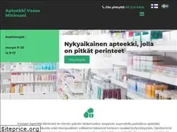 Sites similar to apteekkivaasaminimani.fi