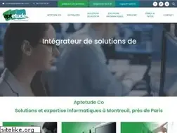 Sites similar to aptetude-co.fr