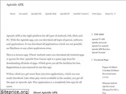Sites similar to aptoideapkx.com