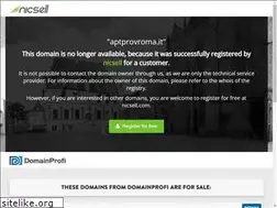 Sites similar to aptprovroma.it
