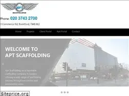 Sites similar to aptscaffolding.co.uk