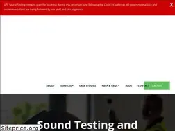 Sites similar to aptsoundtesting.co.uk