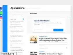 Sites similar to apulvisakha.org
