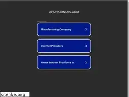 Sites similar to apunkaindia.com