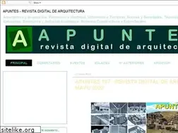 Sites similar to apuntesdearquitecturadigital.blogspot.com