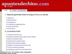 Sites similar to apuntesdechino.com
