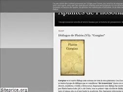 Sites similar to apuntesdefilosofa.blogspot.com