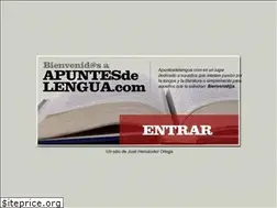 Sites similar to apuntesdelengua.com