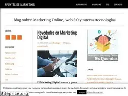 Sites similar to apuntesdemarketing.es