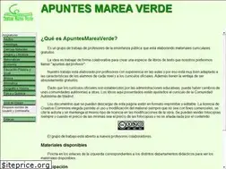 Sites similar to apuntesmareaverde.org.es