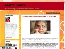 Sites similar to apunteyfuego.blogspot.com
