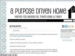 Sites similar to apurposedrivenhome.com
