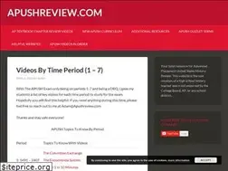 Sites similar to apushreview.com
