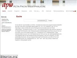 Sites similar to apw.digitale-sammlungen.de