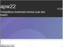 Sites similar to apw22.blogspot.com